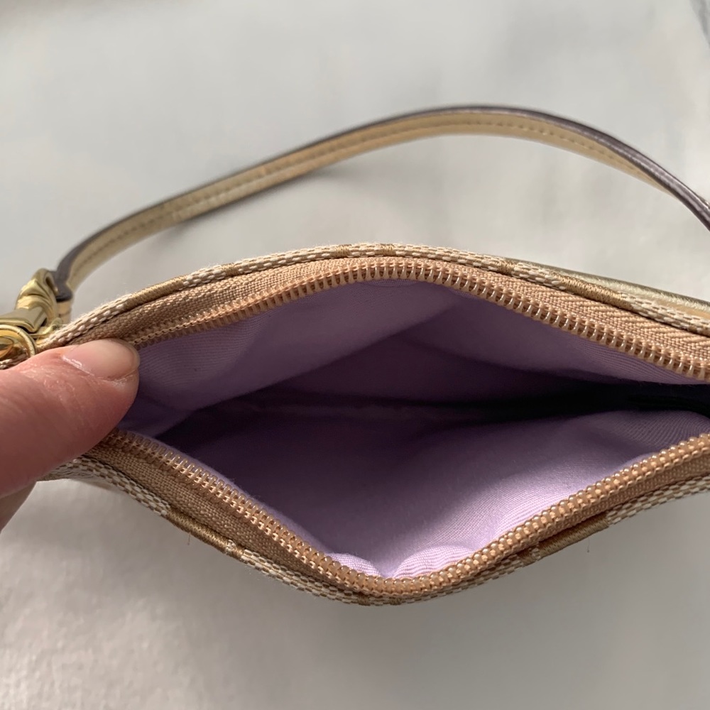 Coach Logo Wristlet - Picture 4 of 6